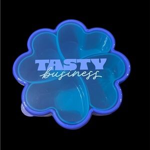 Tasty Business Blue Flower Tray
